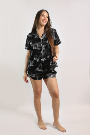 PIJAMA ZEBRA NEGRA